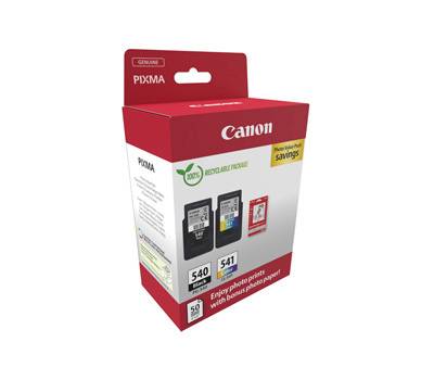 Multipack Cartucce CANON Inkjet PG 540 CL 541 confezione 2 cartucce e fogli carta fotografica 5225B013 Originale - 1793 Multipack Cartucce CANON Inkjet PG 540 CL 541 confezione 2 cartucce e fogli carta fotografica 5225B013 Originale - 1793