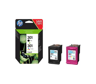 Multipack Cartucce HP Inkjet 301 confezione 2 cartucce Originale - 2027