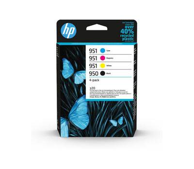 Multipack Cartucce HP Inkjet 950,951 confezione 4 cartucce Originale - 7370