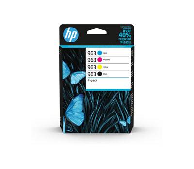 Multipack Cartucce HP Inkjet 963 confezione 4 cartucce Originale - 7520