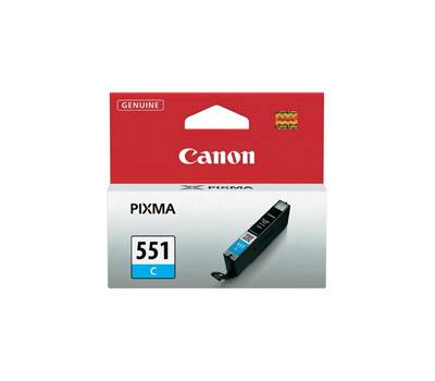 Serbatoio CANON di inchiostro Ciano CLI 551C 6509B001 Originale - 850