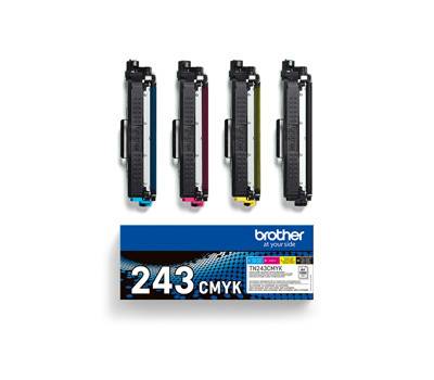 Multipack Toner - C-M-Y-K - 1000 pagine cad - Brother - TN243CMYK - 4977766787611 - DMwebShop