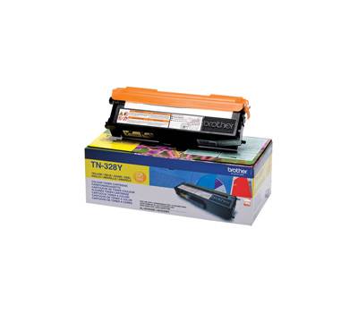 Toner - giallo -TN328Y - 6000 pagine - Brother - TN-328Y - 4977766679459 - DMwebShop