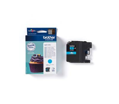 Cartuccia BROTHER Inkjet Ciano LC123C LC 123C Originale - 7882