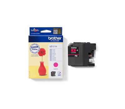 Cartuccia BROTHER Inkjet Magenta LC121M LC 121M Originale - 7890