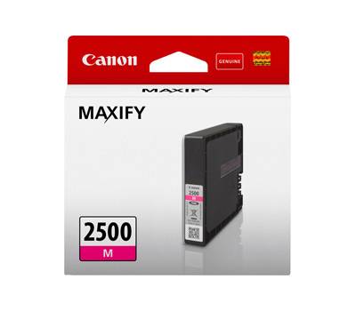 Cartuccia CANON Inkjet Magenta PGI 2500,9302B001 Originale - 11419