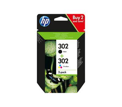 Multipack Cartucce HP Inkjet 302 confezione 2 cartucce Originale - 12318