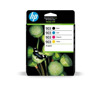 Multipack Cartucce HP Inkjet 903 confezione 4 cartucce Originale - 7617