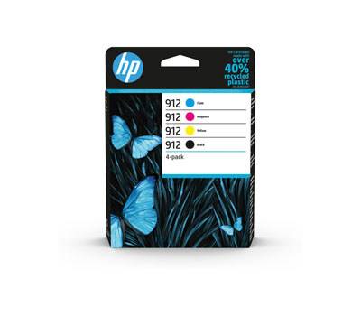 Multipack Cartucce HP Inkjet 912 confezione 4 cartucce Originale - 7704
