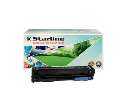 Toner - ricostruito - ciano - per HP - 205A - CF531A - 900 pagine - Starline - K18109TA - 8025133119834 - DMwebShop