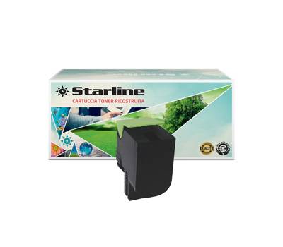 Toner Ricostruito - per Lexmark - nero - 70C2HK0 - 4000 pagine - Starline - K15822TA - 8025133114723 - DMwebShop