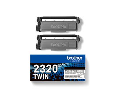 Multipack Toner Originale - nero - TN-2320 - Confezione 2 toner - Brother - TN2320TWIN - 4977766812740 - DMwebShop