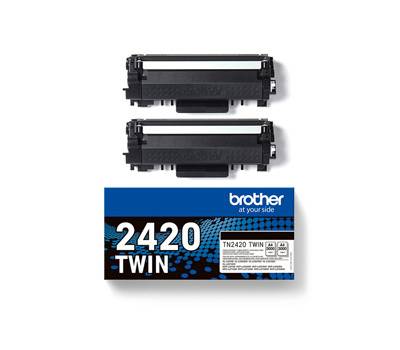Multipack Toner Originale - nero - TN-2420 - Confezione 2 toner - Brother - TN2420TWIN - 4977766812764 - DMwebShop