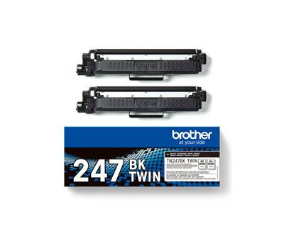 Bundle di 2 Toner - nero - 3000 pagine - Brother - TN247BKTWIN - 4977766812726 - DMwebShop