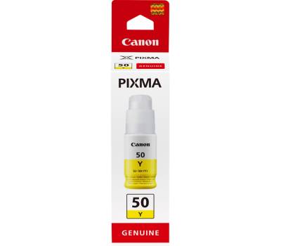 Flacone originale inchiostro - giallo - GI-50 Y - 7700 pagine - resa elevata - Canon - 3405C001 - 4549292134216 - DMwebShop