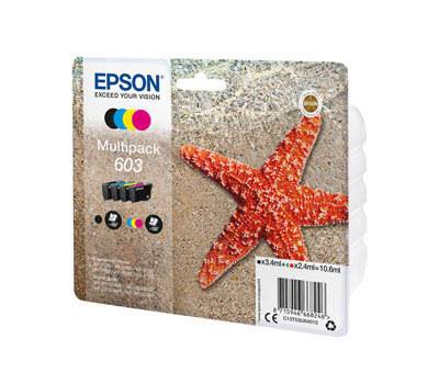 Multipack Cartucce Originale - Epson 603 - Confezione 4 cartucce - Epson - C13T03U64010 - 8715946668246 - DMwebShop