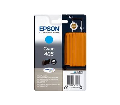 Cartuccia originale inchiostro - ciano - 405  - 300 pagine - Epson - C13T05G24010 - 8715946672373 - DMwebShop