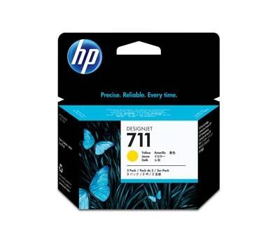 Multipack Cartucce Originale - giallo - HP 711 - 29 ml cad - Confezione 3 cartucce ink - Hp - CZ136A - 886112841195 - DMwebShop