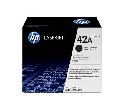 Toner - 42A - nero - 10000 pagine - Hp - Q5942A - 829160221755 - DMwebShop