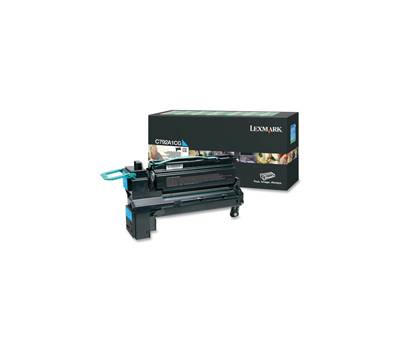 Toner - ciano - Return program - 6000 pagine - Lexmark - C792A1CG - 734646194228 - DMwebShop
