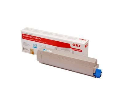 Toner - ciano - MC853-873 - 7300 pagine - Oki - 45862839 - 5031713064190 - DMwebShop
