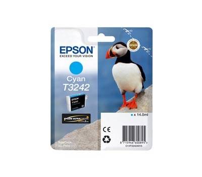 Cartuccia EPSON Inkjet Ciano T3242 Originale - 17701