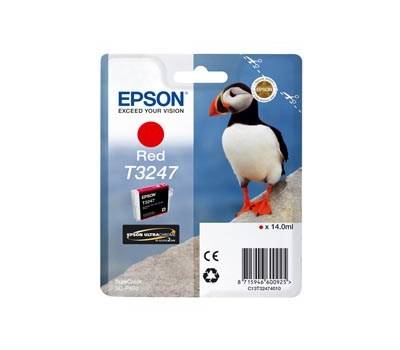 Cartuccia EPSON Inkjet rosso T3247 Originale - 19300