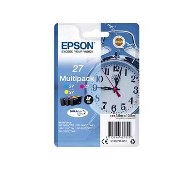 Multipack Cartucce Originale - Epson 27 - Confezione 3 cartucce - Epson - C13T27054012 - 8715946625829 - DMwebShop