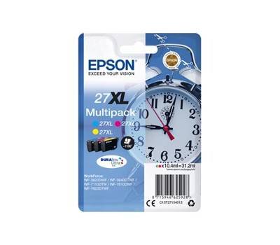 Multipack Cartucce Originale - Epson 27XL - Confezione 3 cartucce - Epson - C13T27154012 - 8715946625928 - DMwebShop