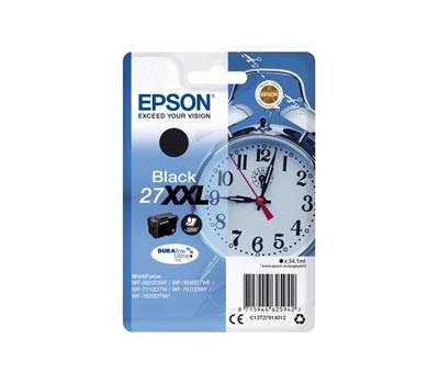 Cartuccia originale inchiostro - nero - Epson 27XXL - 34,1 ml - Epson - C13T27914012 - 8715946625942 - DMwebShop