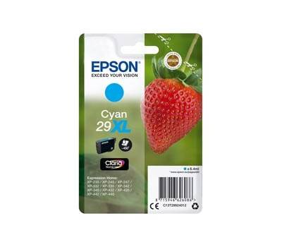 Cartuccia originale inchiostro - ciano - Epson 29XL - 6,4 ml - Epson - C13T29924012 - 8715946626086 - DMwebShop
