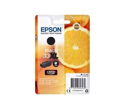 Cartuccia ink - 33XL - nero - 12,2 ml - Epson - C13T33514012 - 8715946626260 - DMwebShop
