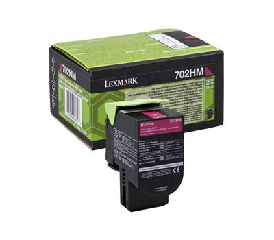 Toner - magenta - Return program - 3000 pagine - Lexmark - 70C2HM0 - 734646436823 - DMwebShop