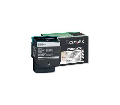 Toner - nero - Return program - 1000 pagine - Lexmark - C540A1KG - 734646083416 - DMwebShop