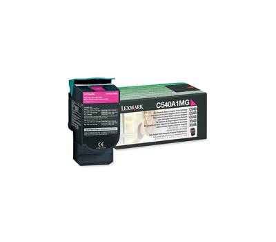 Toner - magenta - Return program - 1000 pagine - Lexmark - C540A1MG - 734646083430 - DMwebShop