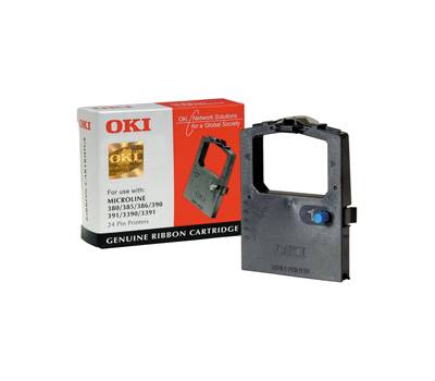 Nastro - nero - 380-385-3866 390-391 3390-3391 - 2000000 caratteri - Oki - 09002309 - 5031713352006 - DMwebShop