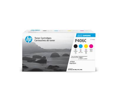 Multipack 4 Toner - C-M-Y-K - CLTP406C-ELS - Hp-Samsung - SU375A - 8806085816572 - DMwebShop