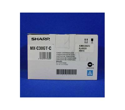 Toner originale - ciano - MX-C30GTC - 6000 pagine - Sharp - MXC30GTC - 4974019774350 - DMwebShop