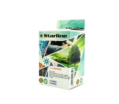 Cartuccia ink - per Brother - ciano - LC985C - 15 ml - Starline - JNBR985C - 8025133108593 - DMwebShop