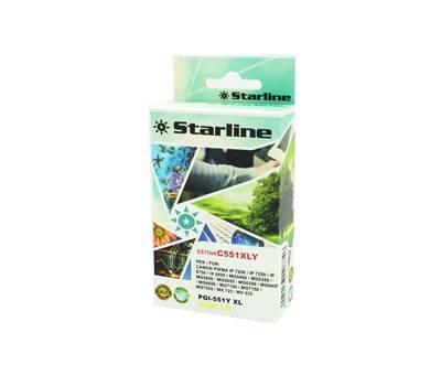 Cartuccia ink - per Canon - giallo - CLI-551BK Y - 9,8 ml - Starline - JNCA551Y - 8025133108746 - DMwebShop
