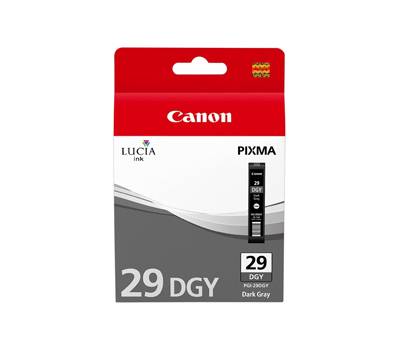 Cartuccia CANON Inkjet Grigio scuro PGI 29DGY 4870B001 Originale - 19671