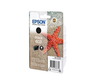 Cartuccia originale inchiostro - nero - Epson 603 - 150 pagine - C13T03U14010 - 8715946666730 - DMwebShop