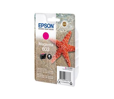 Cartuccia originale inchiostro - magenta - Epson 603 - 130 pagine - C13T03U34010 - 8715946666778 - DMwebShop