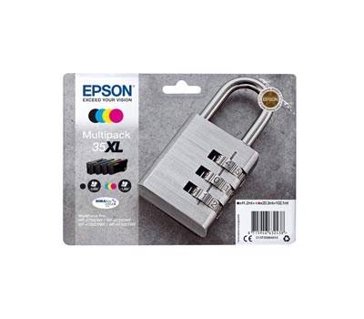 Cartuccia ink - 35XL - C-M-Y-K - C-M-Y 20,3 ml - K 41,2 ml - Epson - C13T35964010 - 8715946632438 - DMwebShop