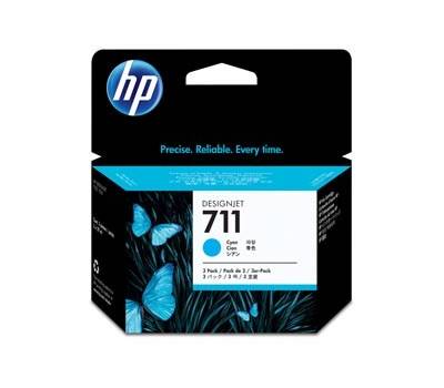Multipack Cartucce Originale - ciano - HP 711 - 29 ml cad - Confezione 3 cartucce ink - Hp - CZ134A - 886112841171 - DMwebShop