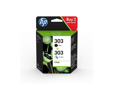 Multipack Cartucce HP Inkjet 303 confezione 2 cartucce Originale - 19805