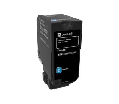 Toner - ciano - Return program - 3000 pagine - Lexmark - 74C20C0 - 734646601344 - DMwebShop