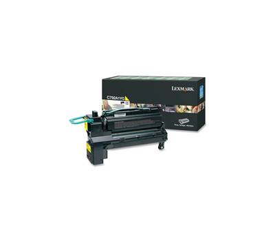 Toner - giallo - Return program - 6000 pagine - Lexmark - C792A1YG - 734646194686 - DMwebShop
