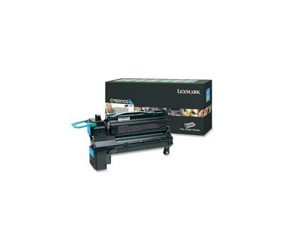 Toner - ciano - Return program - 20000 pagine - Lexmark - C792X1CG - 734646194518 - DMwebShop