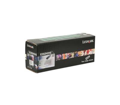 Toner - nero - Return program - 9000 pagine - Lexmark - E352H31E - 734646258364 - DMwebShop